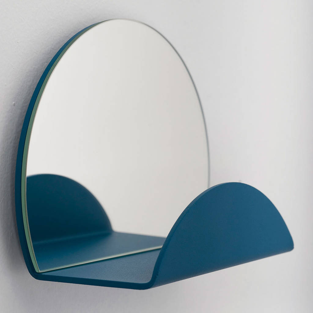 Coat Hook Shelf And Wall Mirror By Lime Lace