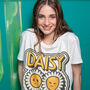 Daisy In Love Women's Slogan T Shirt, thumbnail 3 of 9