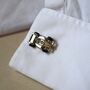 Formula One Car Cufflinks Gift For Him| Silver Racing For Car Enthusiasts, thumbnail 3 of 5