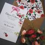 Woodland Blooms Wedding Invitation Set, thumbnail 1 of 4