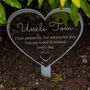 Personalised Memorial Marker Plaque Ornament Decoration, thumbnail 4 of 7