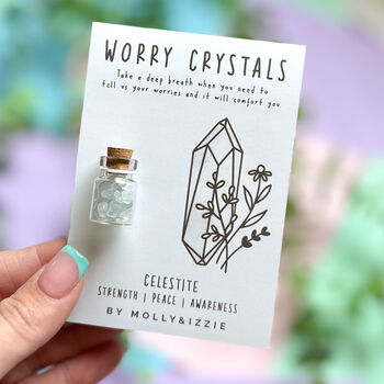 Worry Crystals Celestite, 2 of 2