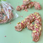 Raspberry And Pistachio Chocolate Truffle Letter, thumbnail 6 of 6