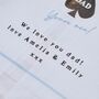 Personalised Father's Day Ace Hanky, thumbnail 2 of 3
