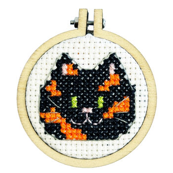 Life Is Better With Cats Mini Matchbox Cross Stitch Kit, 10 of 12