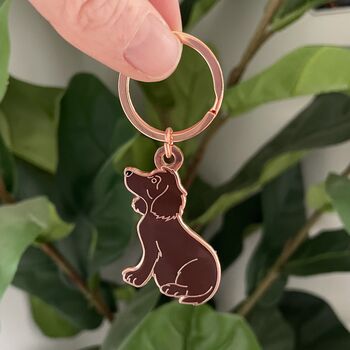 Cocker Spaniel Keyring Or Bag Charm, 4 of 6