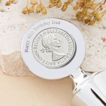 Sixpence 70th 1956 Coin Bottle Stopper, 4 of 11
