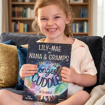 'The Longest Cuddle in the World' Personalised Storybook Celebrating Your Closest Moments, 12 of 12