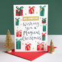 Personalised Teacher Presents Christmas Card, thumbnail 1 of 3