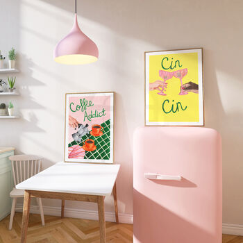 Cin Cin Celebration Cocktail Art Print, 4 of 10