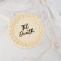 Til Death Wedding Cake Charm, thumbnail 1 of 4