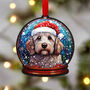 Labradoodle Dog Tree Decoration, thumbnail 4 of 6