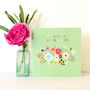Floral New Home Card, thumbnail 1 of 5