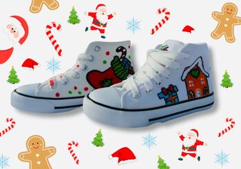 Doodle My Shoe, Customise Your Own Trainers! Doodle And Wash Kids Shoes! Ideal Xmas Gift/ Perfect Christmas Gift, 7 of 11