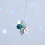 Personalised Sterling Silver Birthstone Necklace, thumbnail 9 of 12