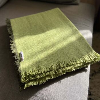 Respiin Recycled Wool Throw, 5 of 12