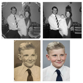 Photo Restoration Old Damaged Photos Restored To New, 6 of 12