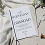 Personalised Birthday Card For Daddy From Baby, thumbnail 2 of 7