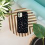 Black Terrazzo Biodegradable Phone Case, thumbnail 6 of 7