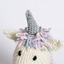 Lucy The Unicorn Knitting Kit, thumbnail 2 of 12