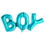 Blue Baby Boy Foil Balloon, thumbnail 2 of 2