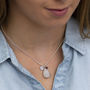 Personalised Moonstone Charm Necklace, thumbnail 1 of 10
