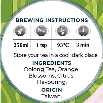 Wild Orange Oolong Tea 100g Tin, 2 of 4