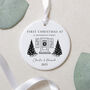 Personalised New Home First Christmas Ceramic Decoration, thumbnail 4 of 4