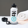 Personalised Cyclist's 'H2 O' Water Bottle, thumbnail 2 of 6