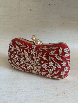 Red Frog Clasp Clutch, 8 of 9