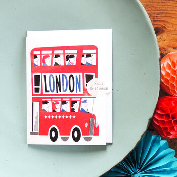 Mini London Bus Card, 3 of 3