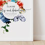 Personalised 40th/ 50th And Fabulous Birthday Print, thumbnail 5 of 8