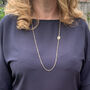 Gold Plated Shell Necklace, thumbnail 1 of 4