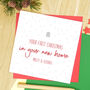First Christmas In Your New Home Card, thumbnail 1 of 3