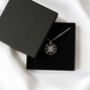 Men’s Compass Necklace – Sterling Silver, thumbnail 7 of 7