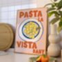 Pasta La Vista Kitchen Print, thumbnail 3 of 4