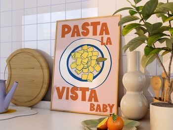 Pasta La Vista Kitchen Print, 3 of 4