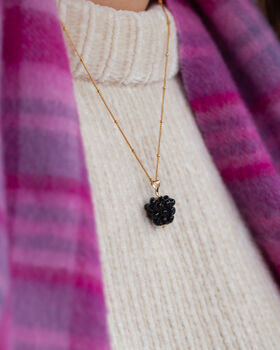 Blackberry Charm Necklace, 2 of 4