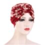 Pre Tied Chemo Headwear Turban Headwrap Front Knot, thumbnail 4 of 7