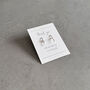 Thank You Bridesmaid Sterling Silver Bar Knot Earrings, thumbnail 9 of 9