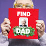 Personalised Dad Christmas Gift Book 'Find Dad On Christmas', thumbnail 1 of 5