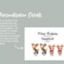 Personalised Reindeer Family Christmas Card, thumbnail 2 of 6