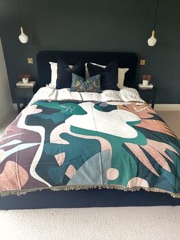 Abstract Patterned Blanket And Furniture Throw, 2 of 3