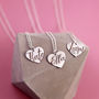 Bespoke Name Necklace On Sterling Silver Heart, thumbnail 12 of 12