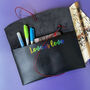 Personalized Genuine Leather Make Up Bag, Hand Bag, thumbnail 1 of 8