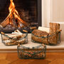 Set Of Three Fireplace Log Baskets, thumbnail 1 of 6