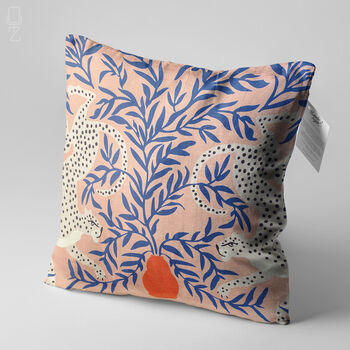 Cushion Cover Pink Cheetah Luxury Ethnic Home Decor Gift, 3 of 9