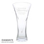 Personalised Silver Anniversary Diamante Heart Vase, thumbnail 2 of 3