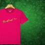 Dinosaur Sleigh Kids Christmas T Shirt, thumbnail 5 of 11