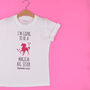 'Magical Big Sister' New Baby Announcement T Shirt, thumbnail 1 of 5